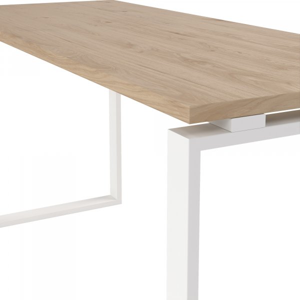 Bureau Sign 150 cm - Blanc/hickory Bureau Sign 150 cm - Blanc/hickory