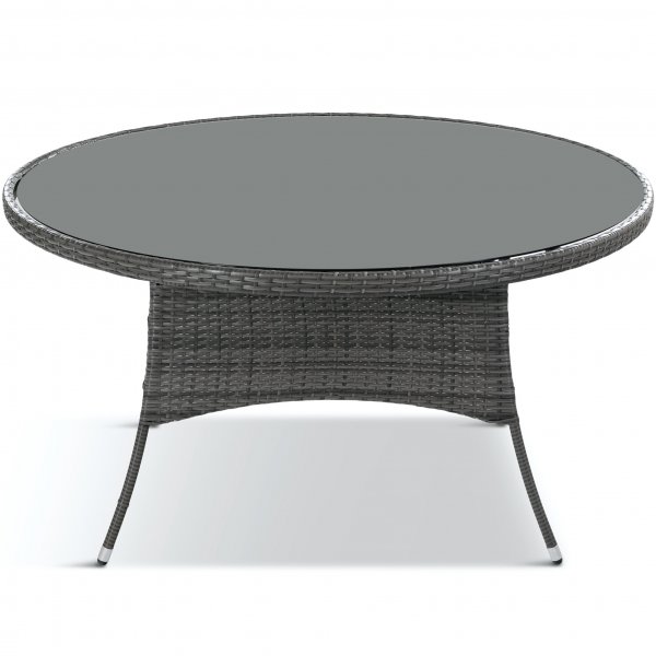 Matgrupp Tylösand runt bord med 6 stolar Matgrupp Tylösand runt bord med 6 stolar