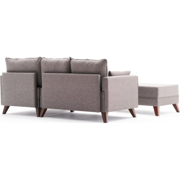 Bella slaapbank rechts - Bruin Bella slaapbank rechts - Bruin