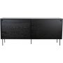 Volume sideboard 178 cm - Svartbetsad ek