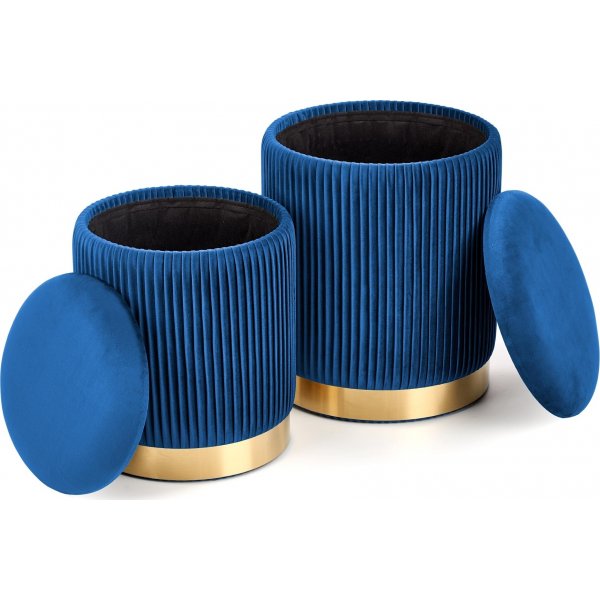 Pouf Meddick - Bleu Pouf Meddick - Bleu