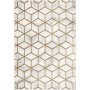 Diamond Cube Guld - 160x230 cm