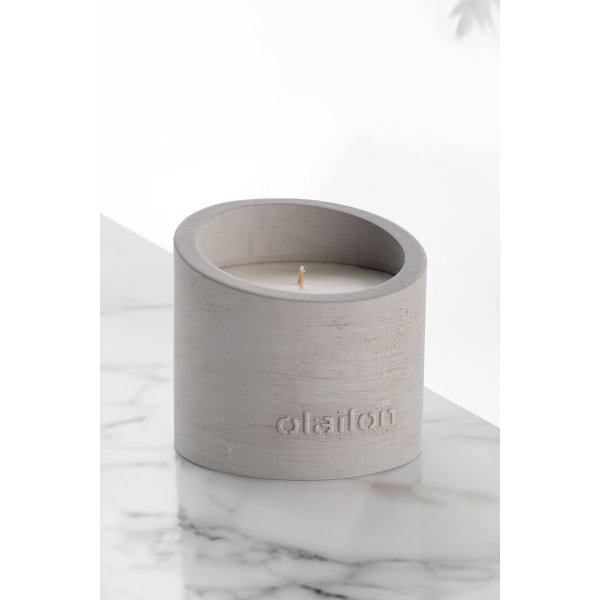 Bougie parfume Pente - Gris