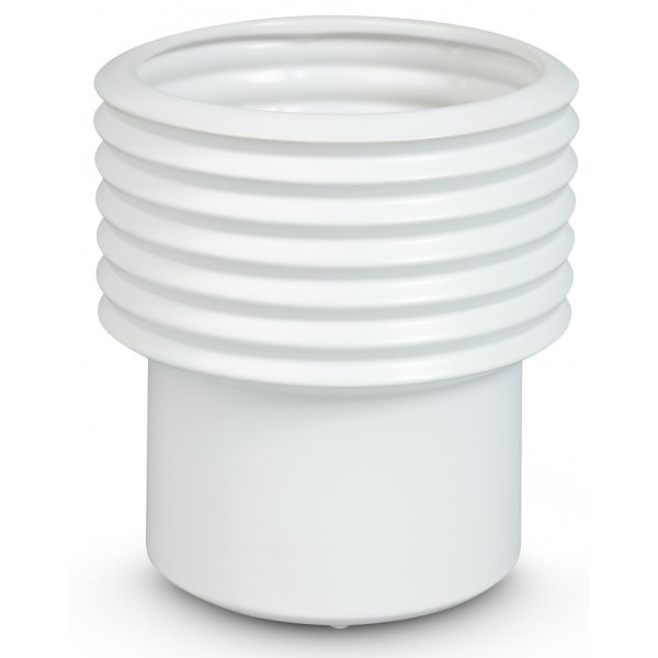 Kruka Sara H18,5 cm - Vit