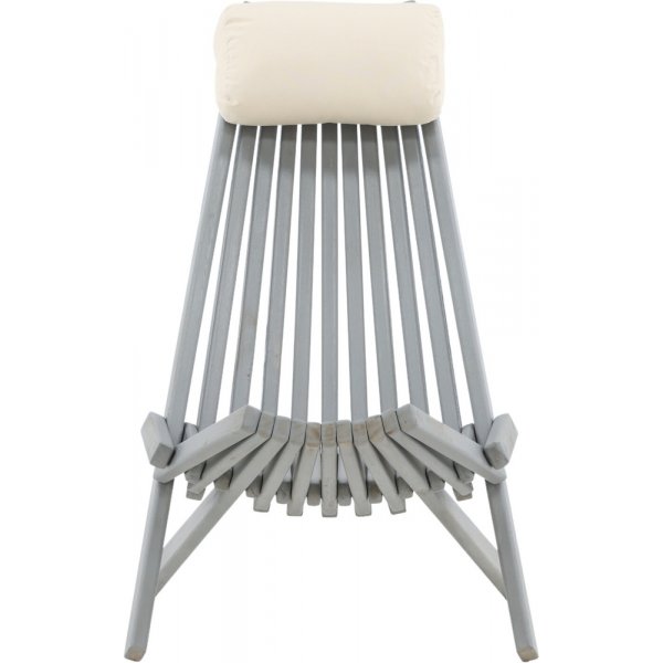 Asta loungestol - Mörkgrå/Offwhite Asta loungestol - Mörkgrå/Offwhite