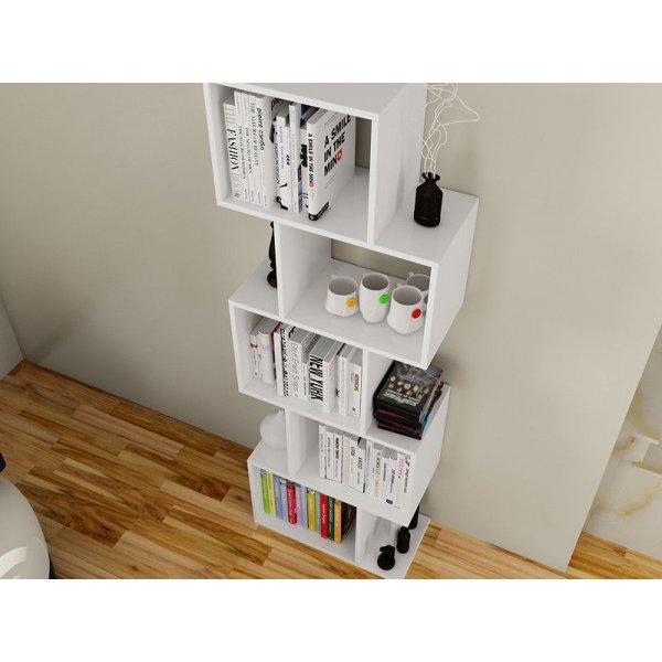 Bibliothèque Meric - Blanc Bibliothèque Meric - Blanc