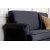 Tyger 2-sits soffa - Svart
