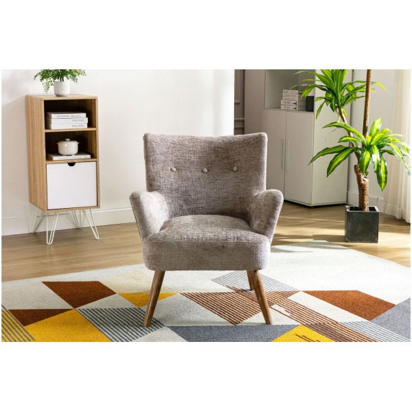 Fauteuil Mario - Biscuit