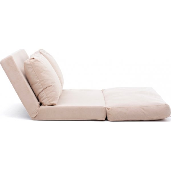 Canapé convertible 2 places Taida - Blanc crème Canapé convertible 2 places Taida - Blanc crème