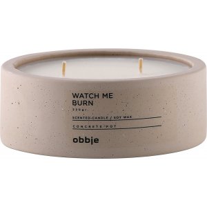 Watch Me Burn doftljus lg - Beige