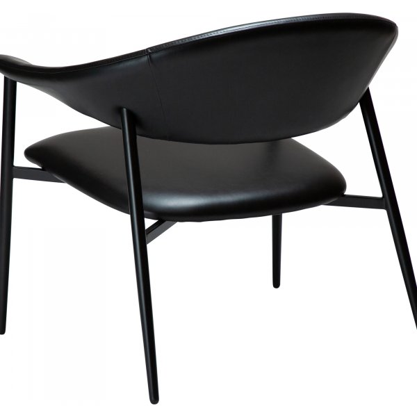 Rover loungestol - Svart PU