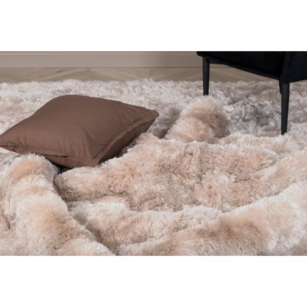 Lumen ryamatta - Polyester couleur champagne