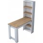 Jalle eettafel 120 x 54 cm - Walnoot/wit