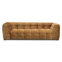 Troels Nova 3-sits soffa - Guld sammet Troels Nova 3-sits soffa - Guld sammet