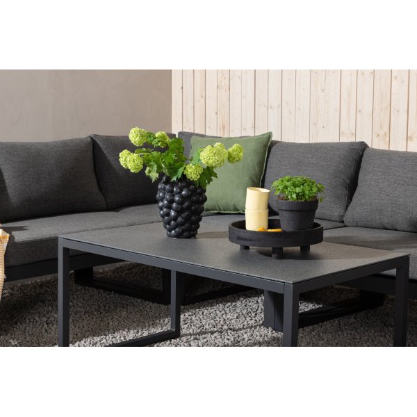 Groupe lounge Texas - Noir/gris Groupe lounge Texas - Noir/gris