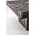 Table basse monolithique 80 x 80 cm - Marbre noir