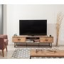Quantum Silva mediabnk 180 cm - Furu/svart
