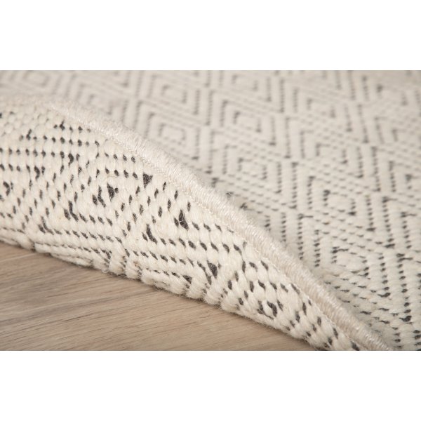 Penelope wollen vloerkleed - Beige wol Penelope wollen vloerkleed - Beige wol