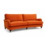 Howard Stockholm 3-sits svngd - Orange chenille