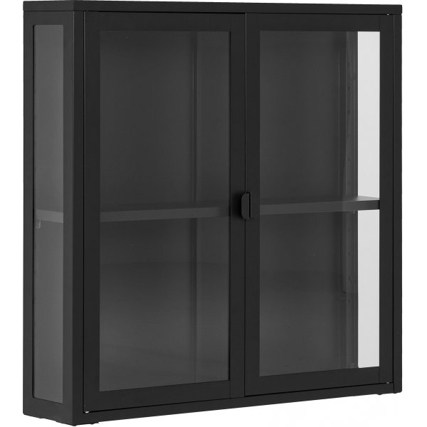 Brisbane wandkast 80x18x80 cm - Zwart Brisbane wandkast 80x18x80 cm - Zwart