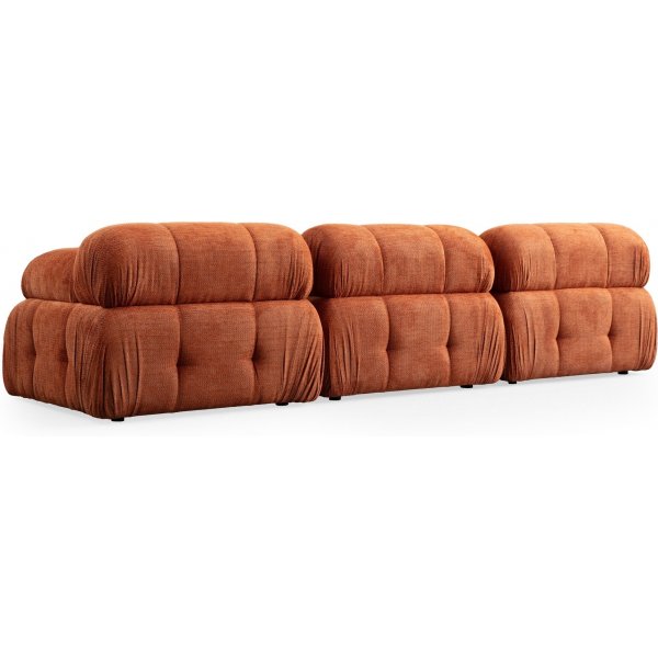 Petit canapé 3 places - Orange Petit canapé 3 places - Orange