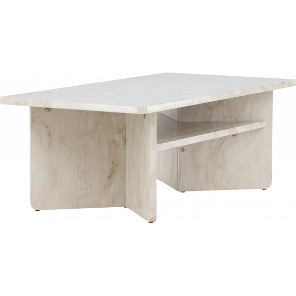 Table basse lesund 120 x 60 cm - Beige