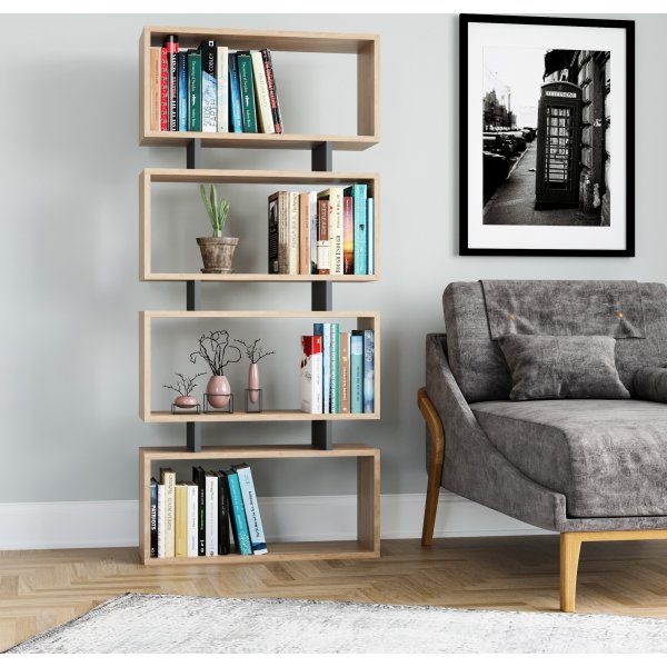 Bibliothque Langdon - Chne/anthracite