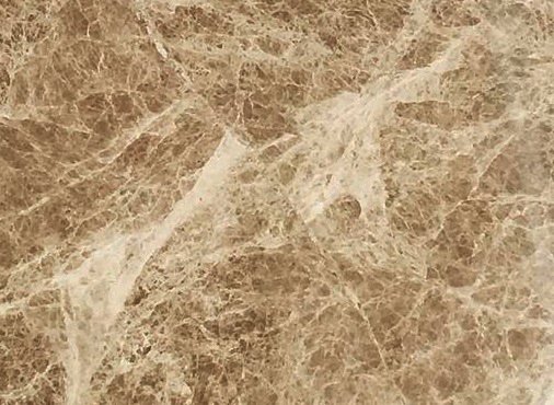 Heritage K�ks� med marmor - Svart stomme / Ljusbrun Emprador marmor