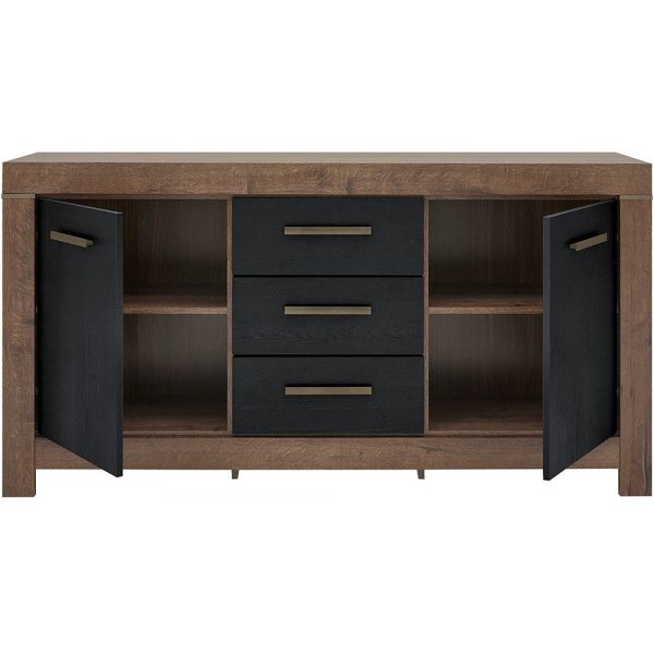 Carrie sideboard - Brun ek Carrie sideboard - Brun ek