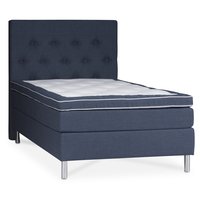 Hilton Deluxe Bryssel kontinentalsäng 90-140cm bredd blå - 5-zons Pocketsystem Hilton Deluxe Bryssel kontinentalsäng 90-140cm bredd blå - 5-zons Pocketsystem
