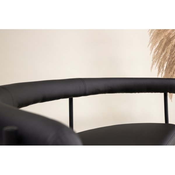 Banc Stallhagen x Josefin Lustig - PU noir Banc Stallhagen x Josefin Lustig - PU noir