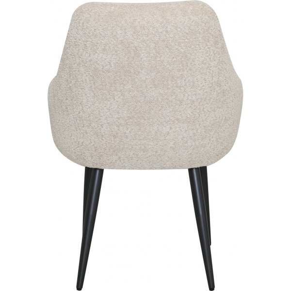 Theo fauteuil - Beige/zwart Theo fauteuil - Beige/zwart