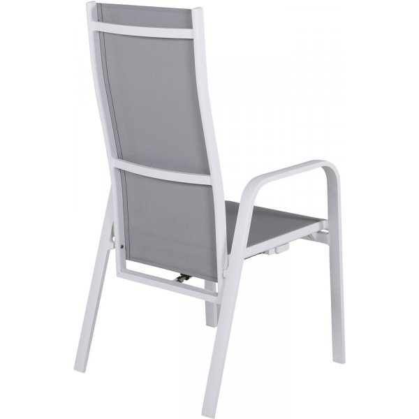Fauteuil Copacabana - Gris/Blanc