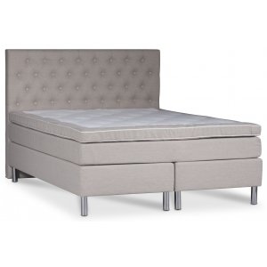 Hilton kontinentalsäng med 5-zons Pocketsystem - Beige säng 180x200 cm Hilton kontinentalsäng med 5-zons Pocketsystem - Beige säng 180x200 cm