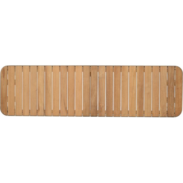 Portals eetgroep 8 - Wit/teak Portals eetgroep 8 - Wit/teak