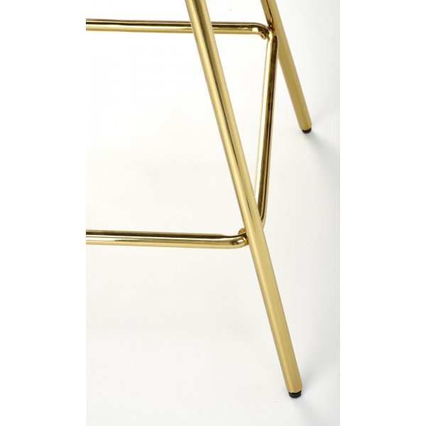 Tabouret de bar Pelican 112 - Vert foncé/or Tabouret de bar Pelican 112 - Vert foncé/or