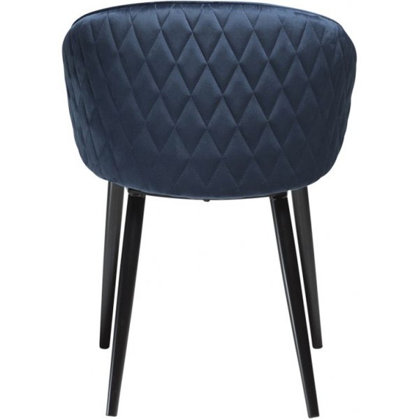 Dual karmstol - Midnatt bl