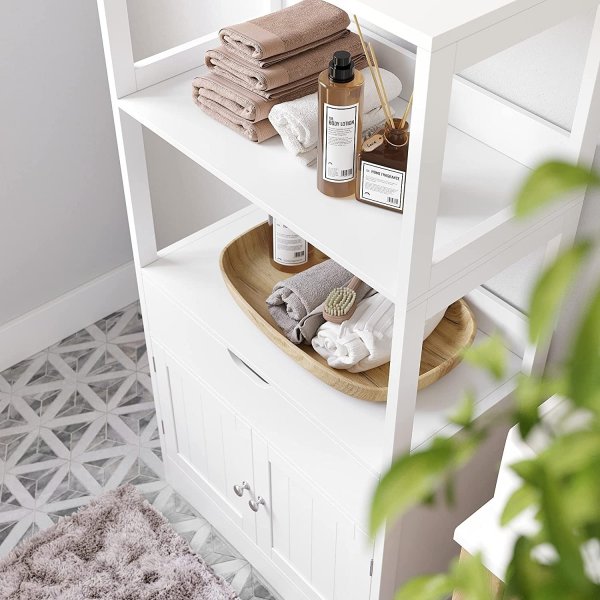 Annette badrumsskp 122 cm - Vit