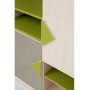 Willhelm bokhylla - Ek/beige