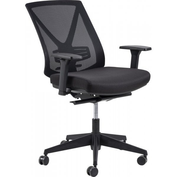 Chaise de bureau Ebbe - Noir Chaise de bureau Ebbe - Noir