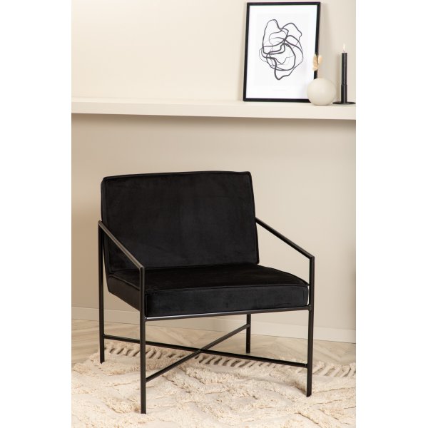 Tetra fåtölj - Svart Tetra fåtölj - Svart