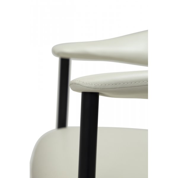 Fauteuil Rover - Bouclé blanc Fauteuil Rover - Bouclé blanc