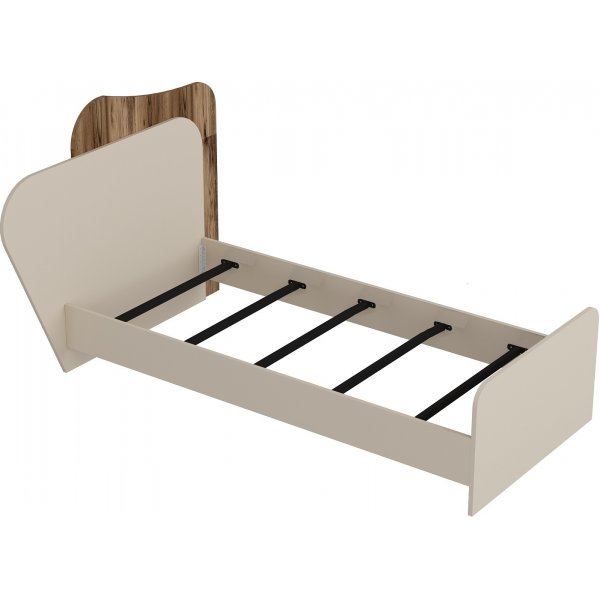 Suave enkelsng 190 x 90 cm - Valnt/beige