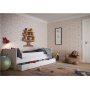 Alba sng 90 x 200 cm - Vit