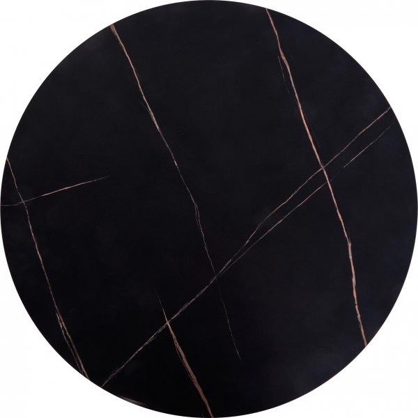 Table basse Tisvilde 80 cm - Noir