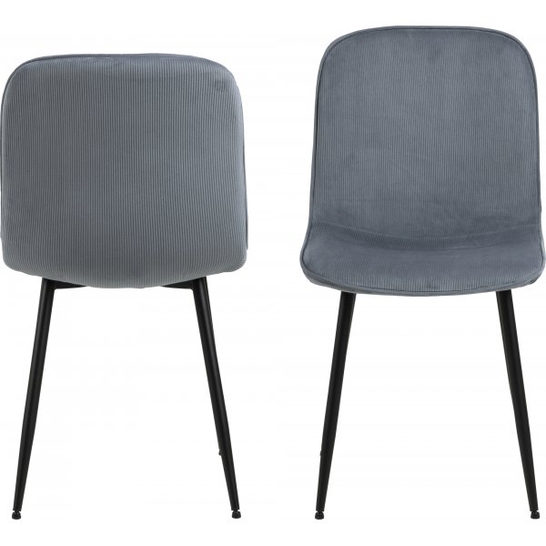 Chaise de salle  manger Delmy - Gris