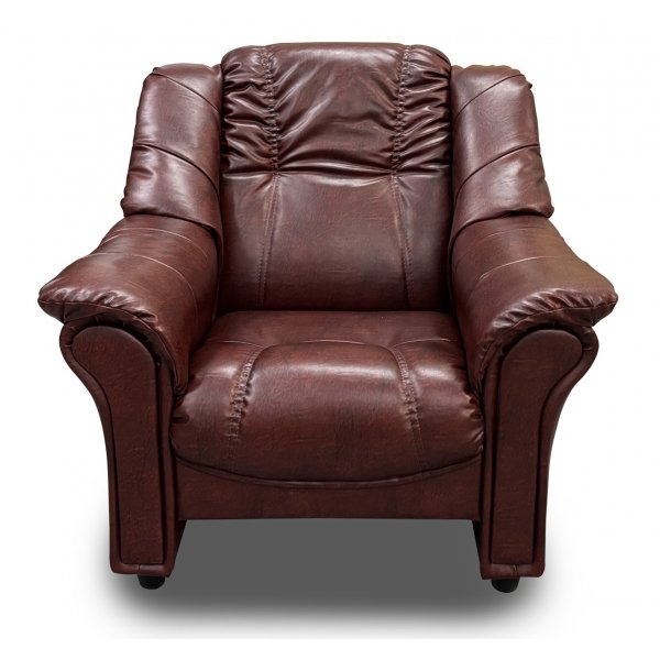 Fåtölj oxblod PU - Rom Fåtölj oxblod PU - Rom