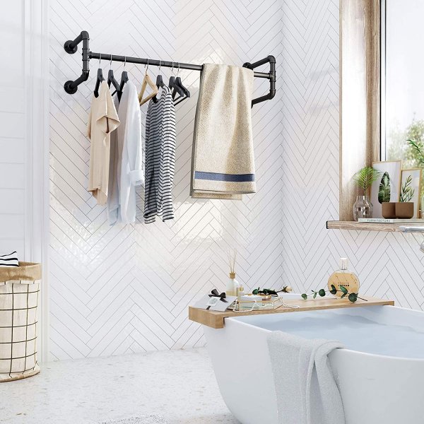 Tringle à vêtements Commander - Noir Tringle à vêtements Commander - Noir