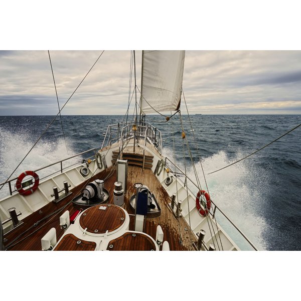 Glastavla Yacht - 120x80 cm