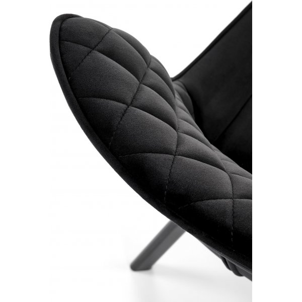 Chaise de salle à manger Cadeira 520 - Noir Chaise de salle à manger Cadeira 520 - Noir